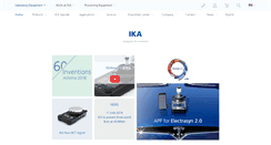 Desktop Screenshot of ika.com