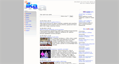 Desktop Screenshot of ika.hr